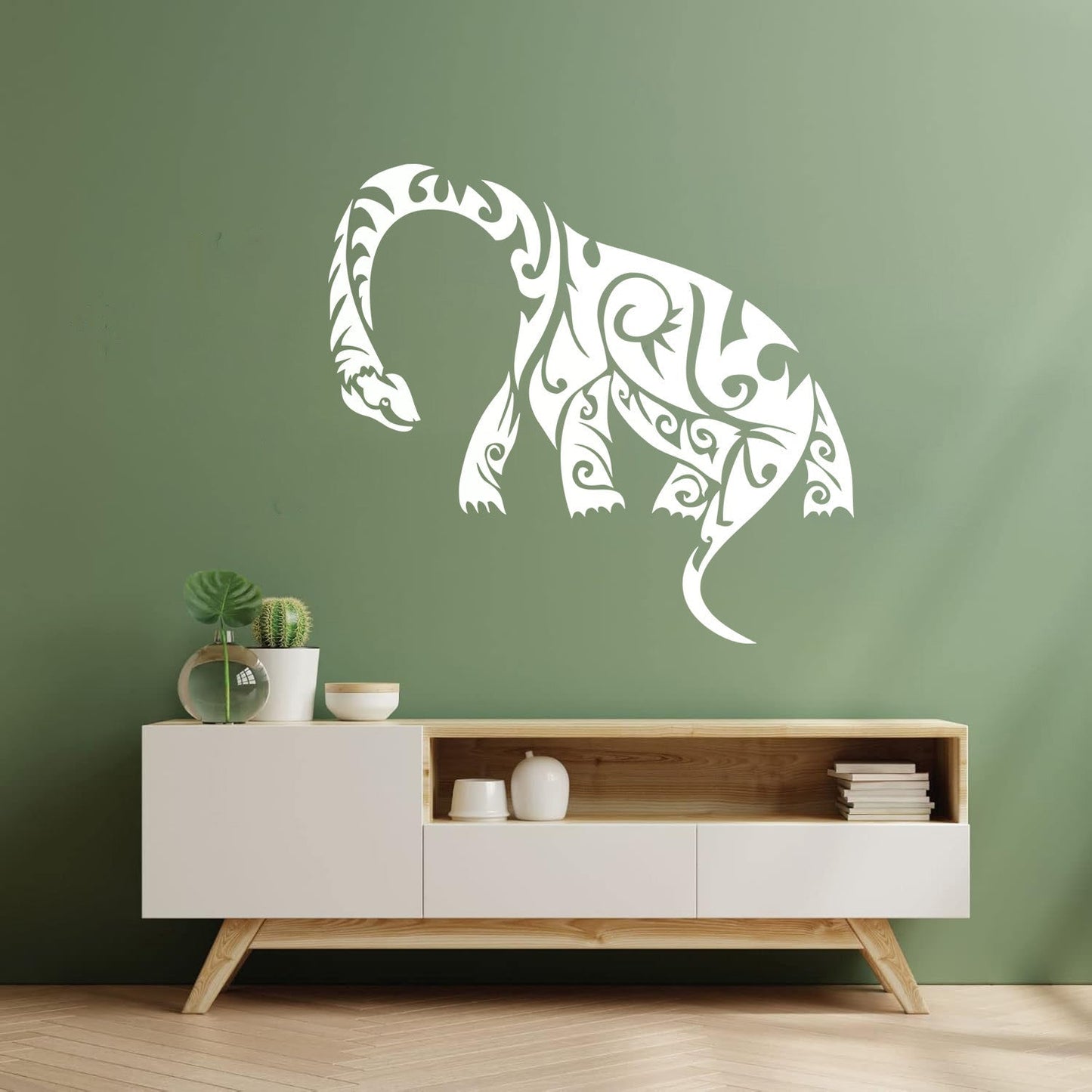 Engraving Decals Dinosaur Reptile Animal Monster Patterns Do Not Damage The Wall Surface