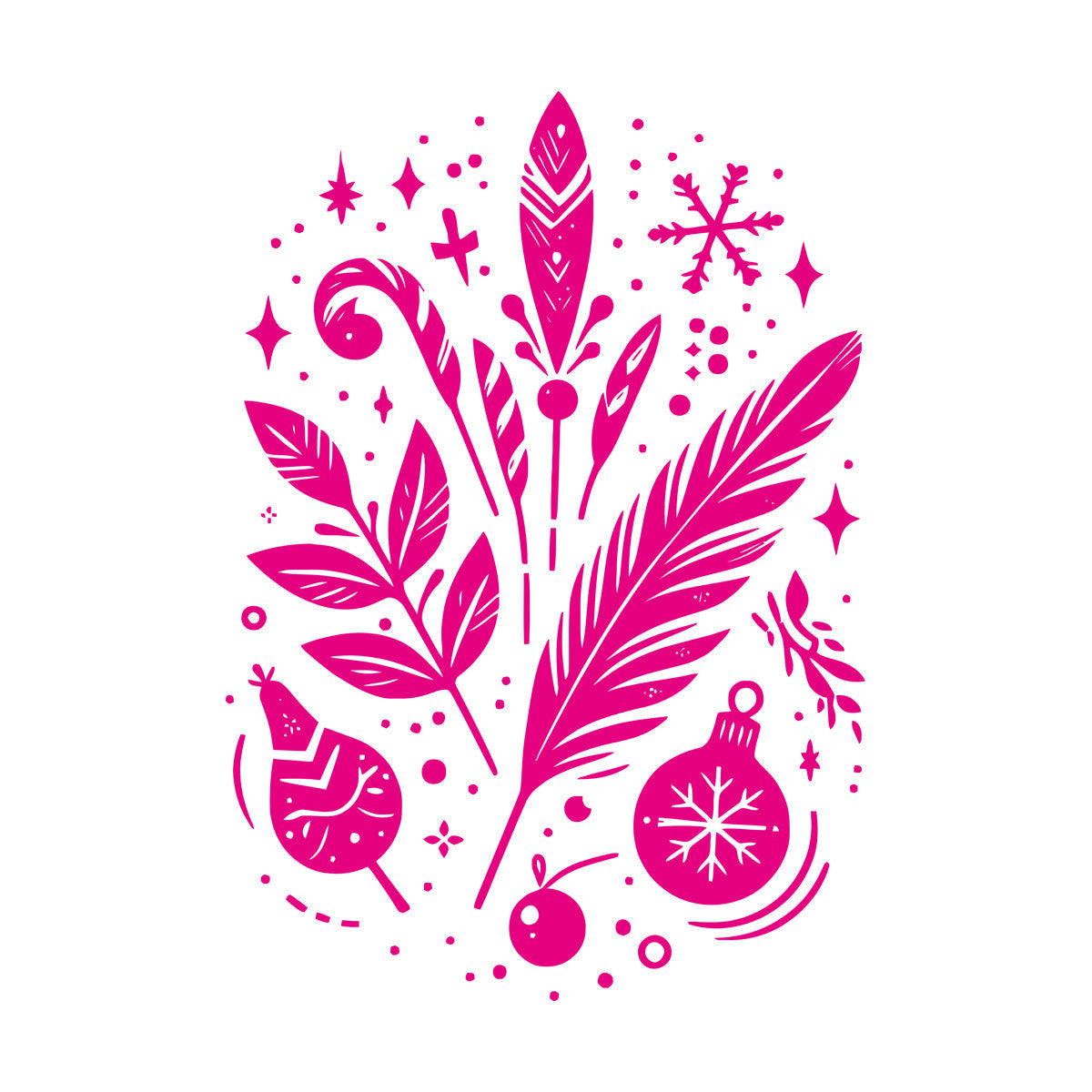 Wall Decals Elegant And Festive Feathers Ornaments And Botanical Elements In A Graceful Design Tattoo Culture