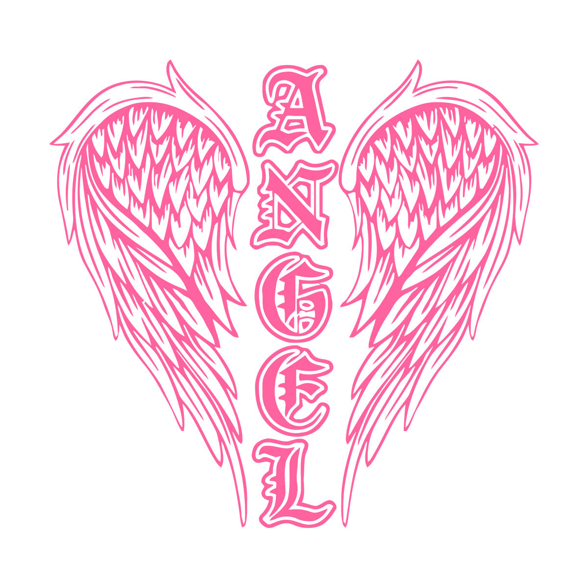 Autocollants muraux, papier adhésif, ailes d'ange, mots, plumes, symboles, autocollants pour fenêtres