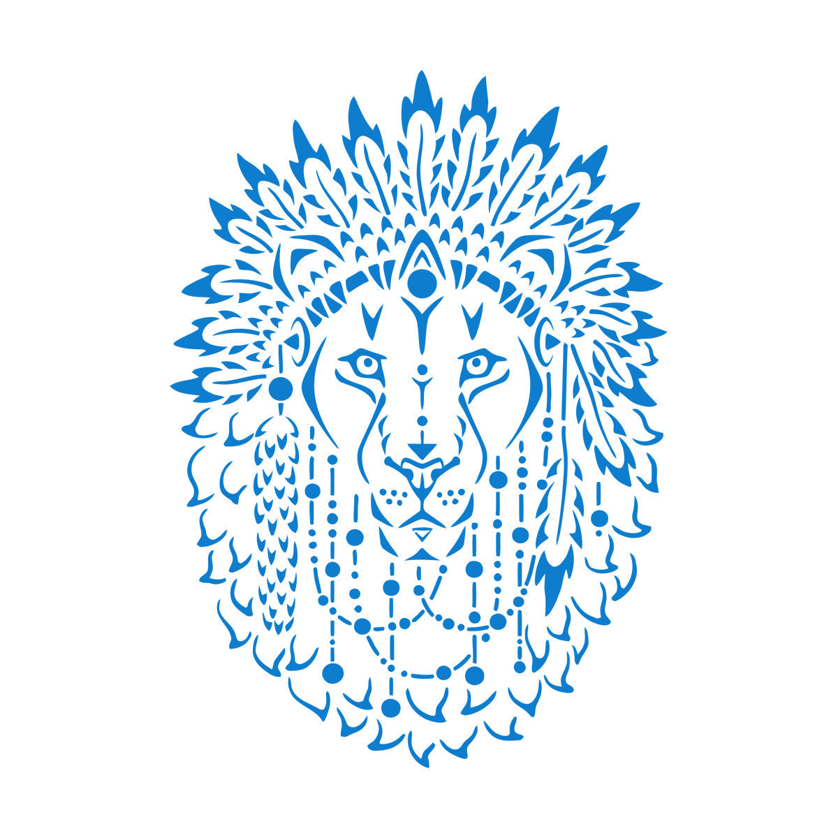 Autocollants « Le Roi Lion » (animaux africains, belles plumes)