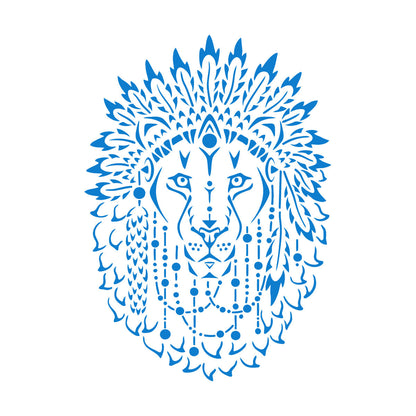 Autocollants « Le Roi Lion » (animaux africains, belles plumes)