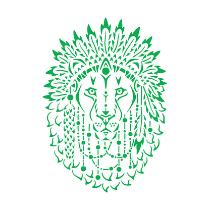 Autocollants « Le Roi Lion » (animaux africains, belles plumes)