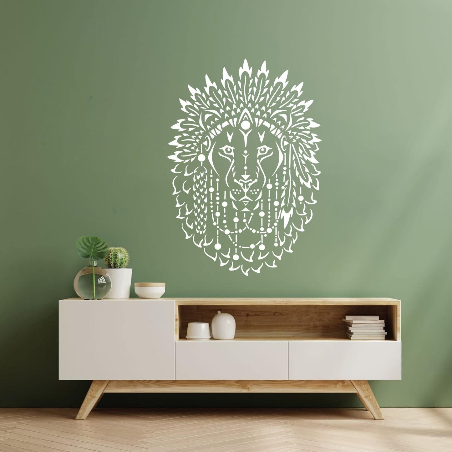 Autocollants « Le Roi Lion » (animaux africains, belles plumes)