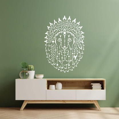 Autocollants « Le Roi Lion » (animaux africains, belles plumes)