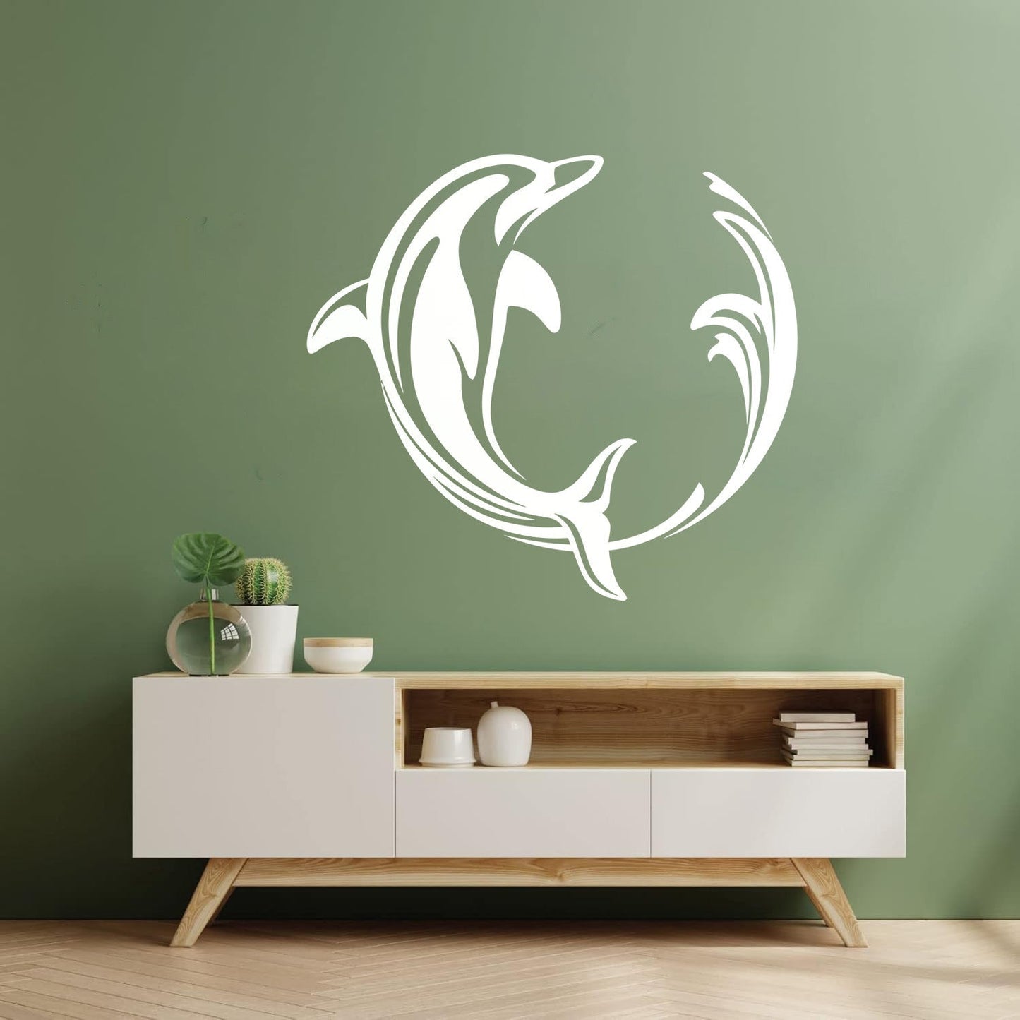 Wall Stickers Ocean Marine Dolphin Sea Animal Window Decals