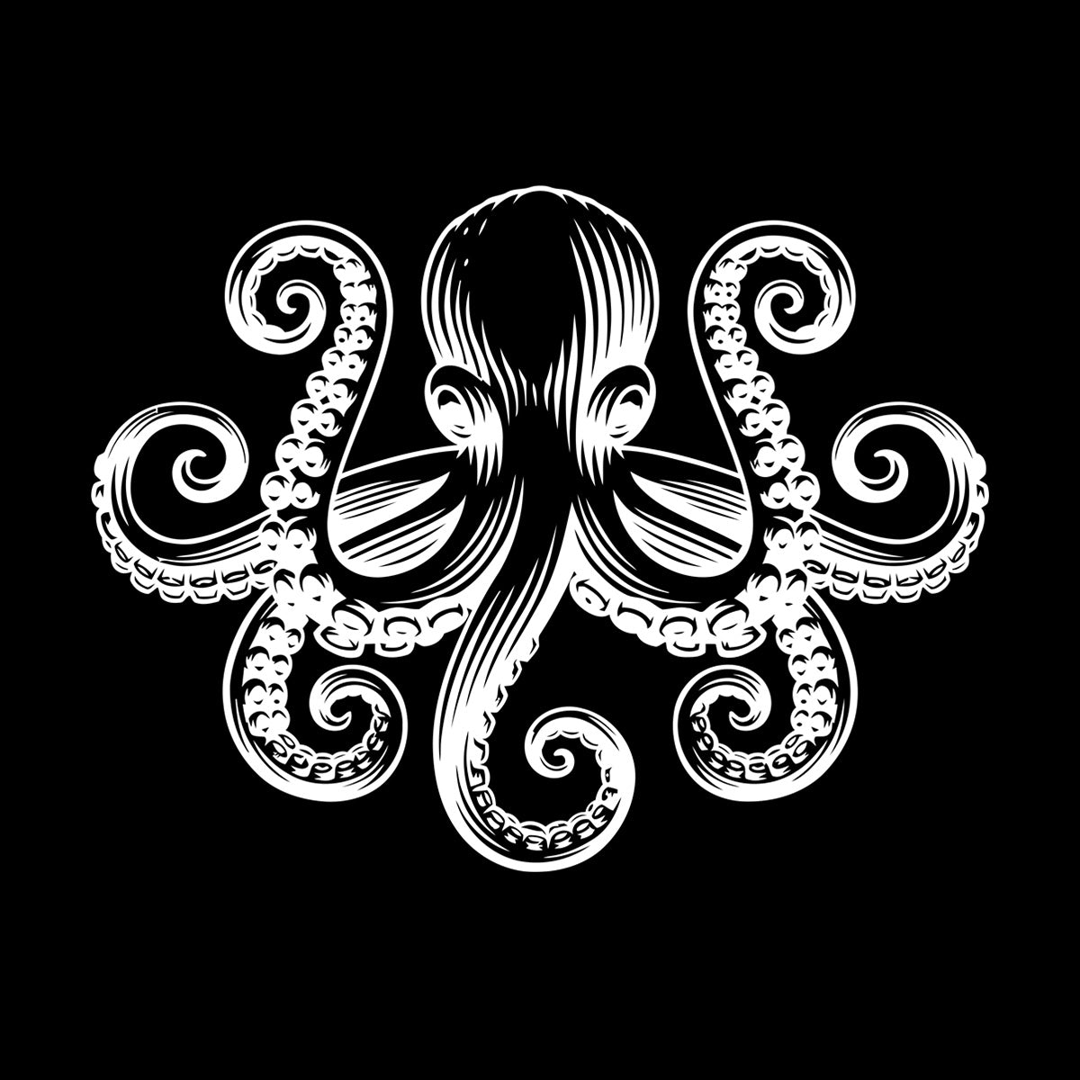 Wall Stickers Octopus Ocean Marine Sea Animal Bathroom Art Decoration