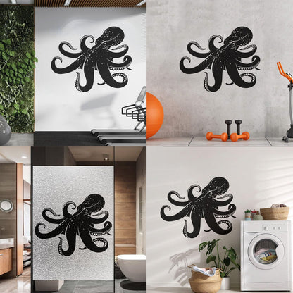 Vinyl Wall Stickers Octopus Sea Monster Ocean Animal Beast Self Adhesive