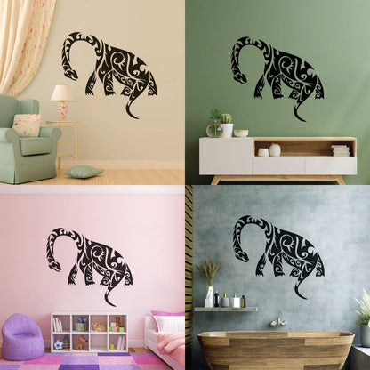 Engraving Decals Dinosaur Reptile Animal Monster Patterns Do Not Damage The Wall Surface