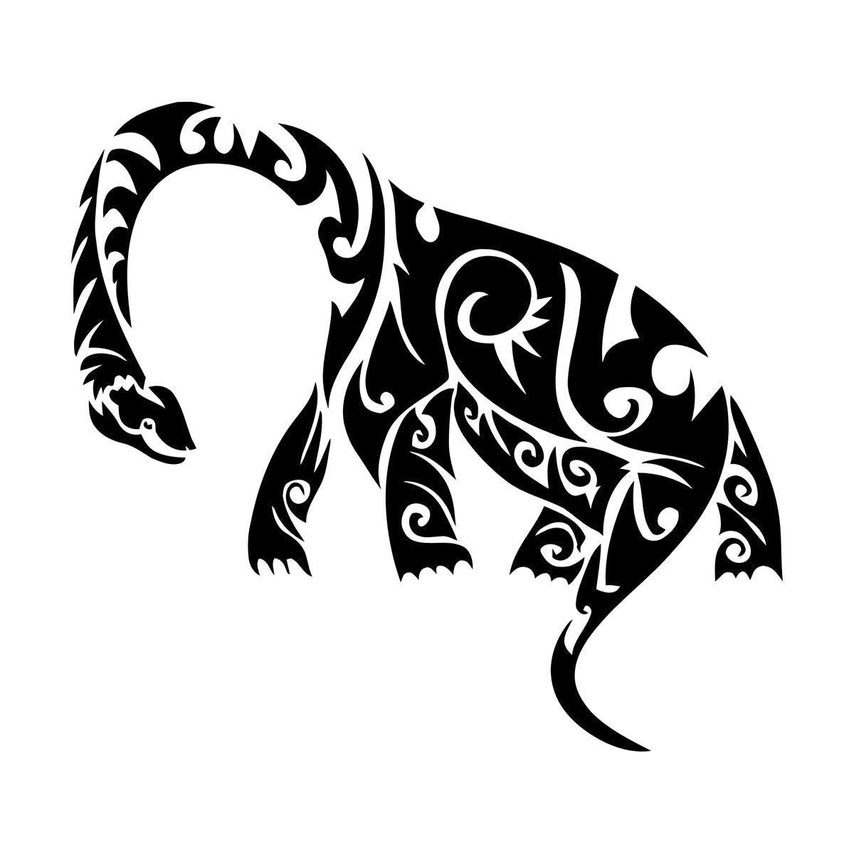 Engraving Decals Dinosaur Reptile Animal Monster Patterns Do Not Damage The Wall Surface