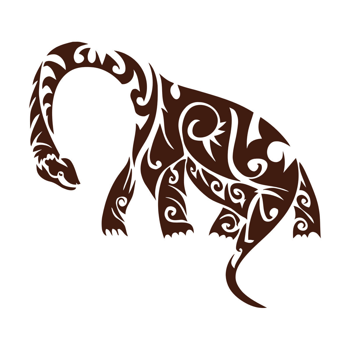 Engraving Decals Dinosaur Reptile Animal Monster Patterns Do Not Damage The Wall Surface