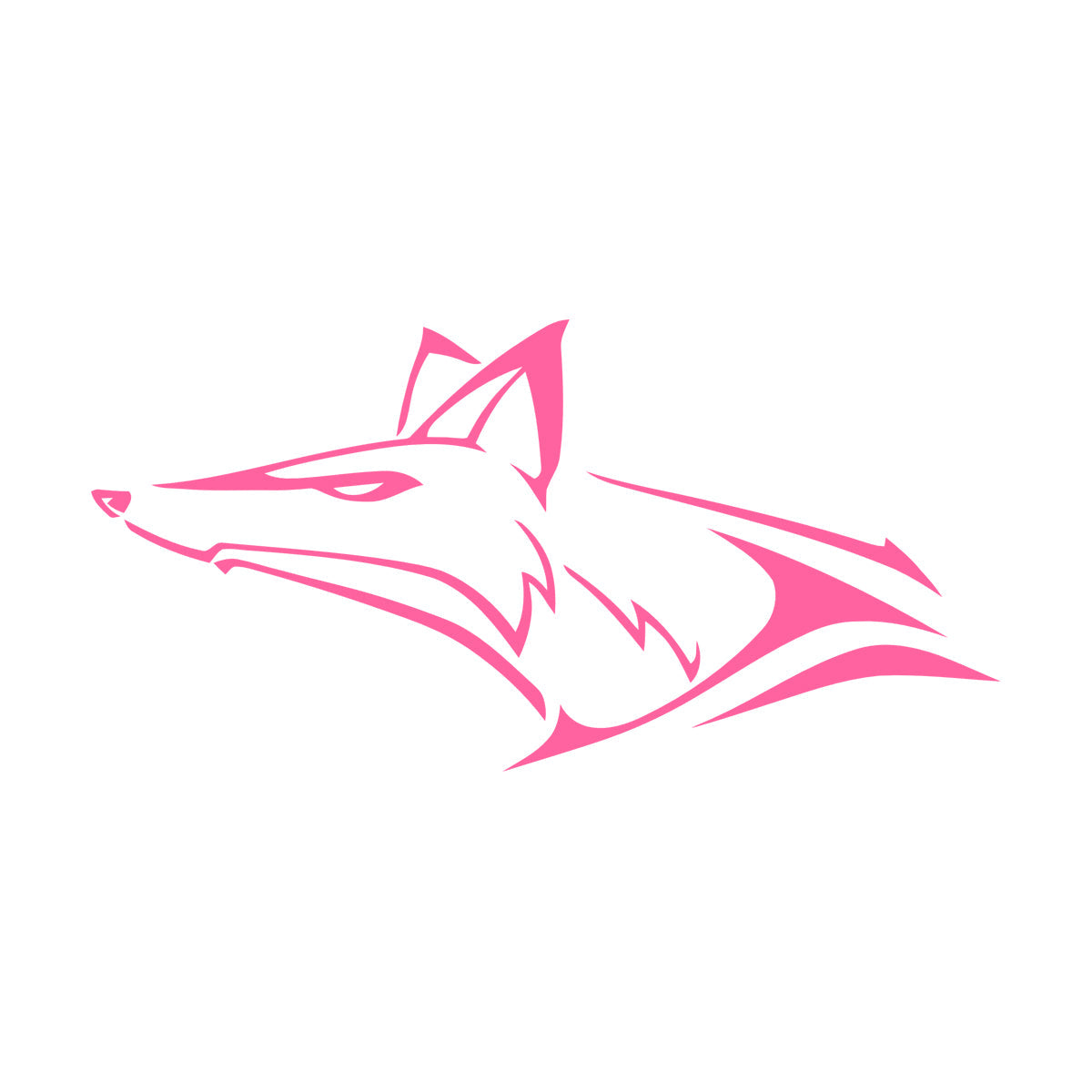Fox Wolf Head Animal Wall Vinyl Sticker Decor Tattoo Culture