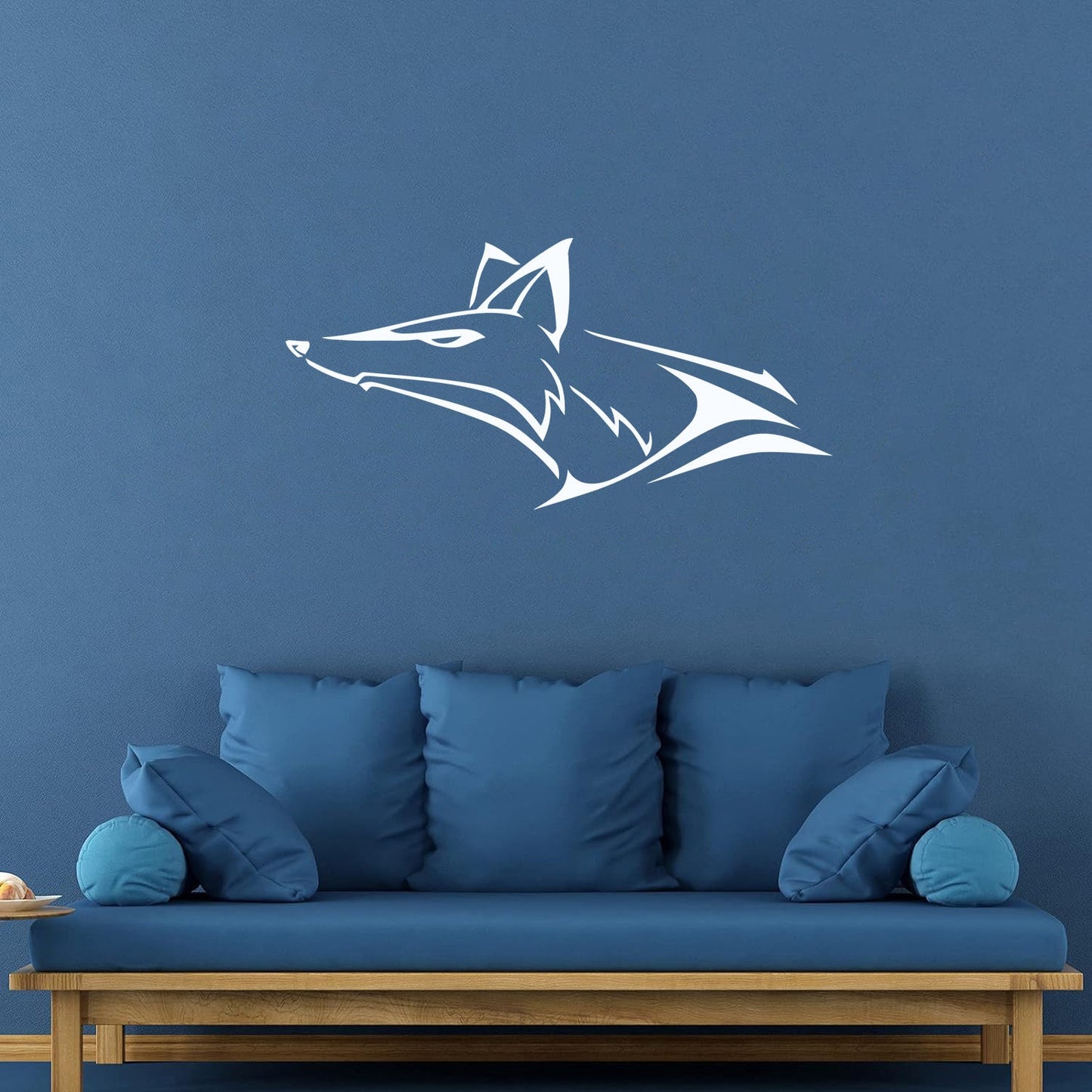 Fox Wolf Head Animal Wall Vinyl Sticker Decor Tattoo Culture