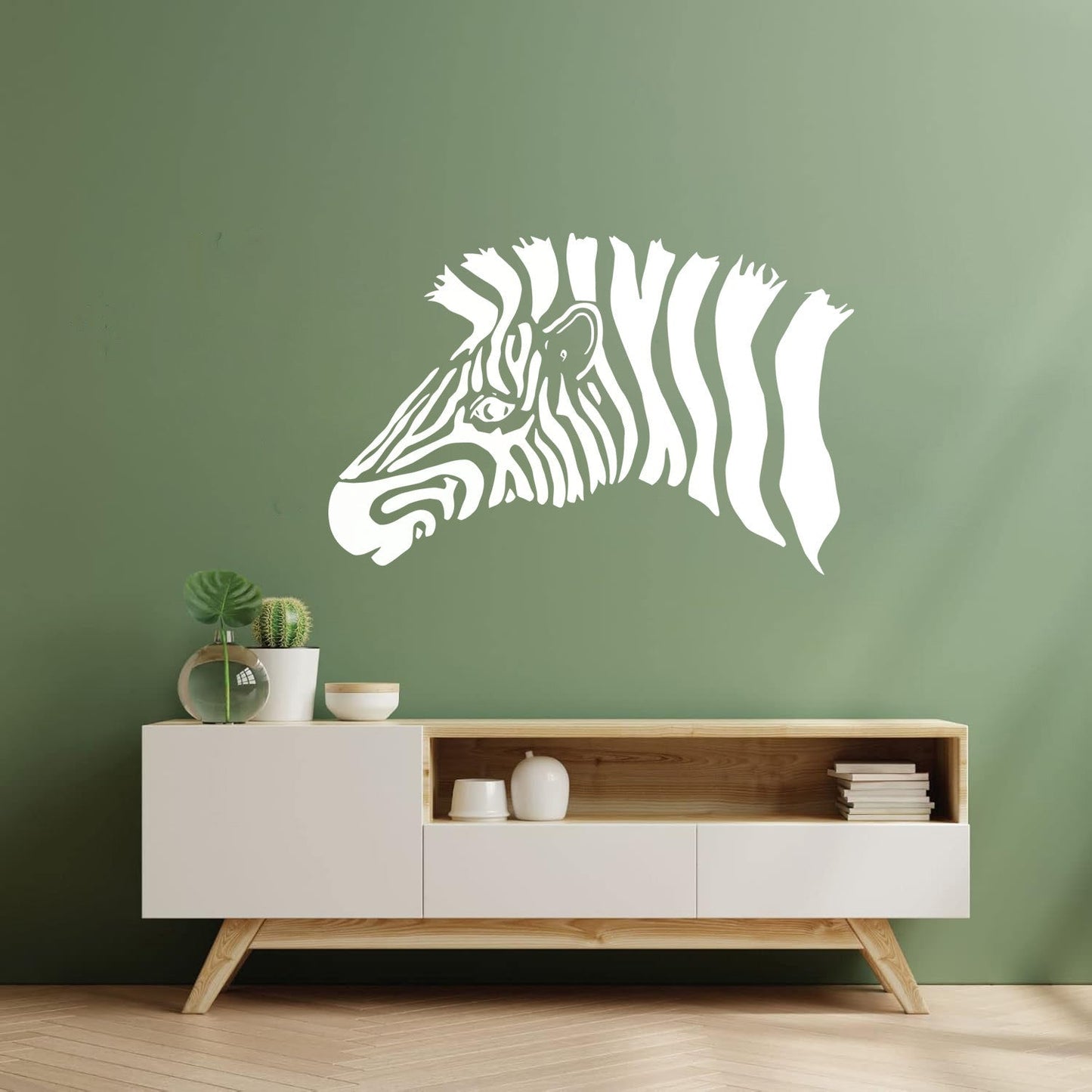 Vinyl Wall Stickers Zebra Head Animal Safari Africa Personalized Customization