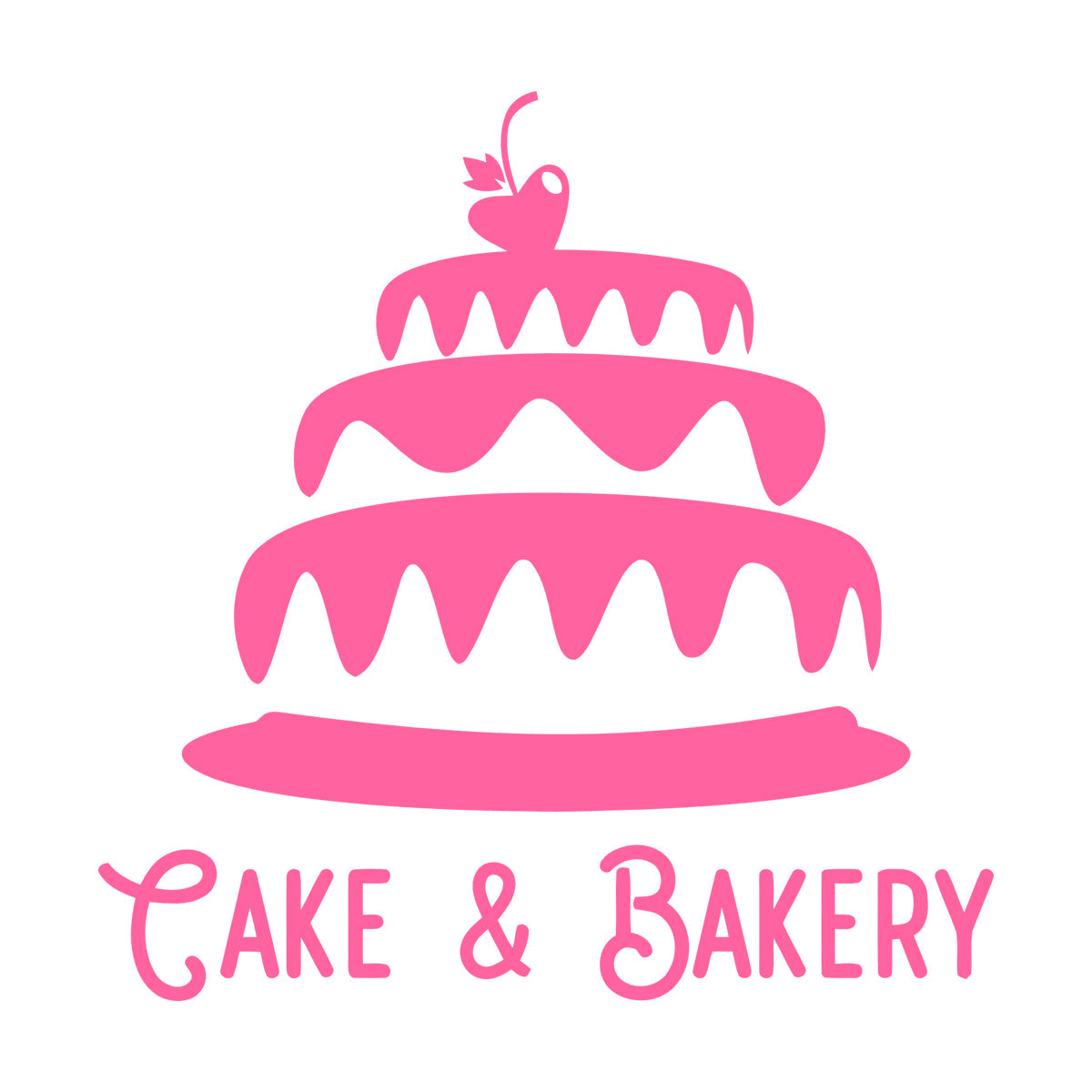 Engraving Decals Cake Bakery Bakeshop Kitchen Confectionary Sweets Wall Beautification