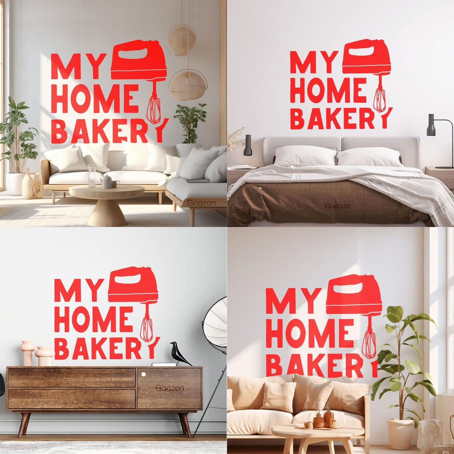 Engraving Decals Quote Words Kitchen Tools Home Bakery Multiple Size Options