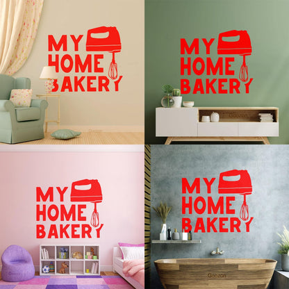 Engraving Decals Quote Words Kitchen Tools Home Bakery Multiple Size Options