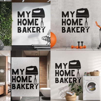 Engraving Decals Quote Words Kitchen Tools Home Bakery Multiple Size Options