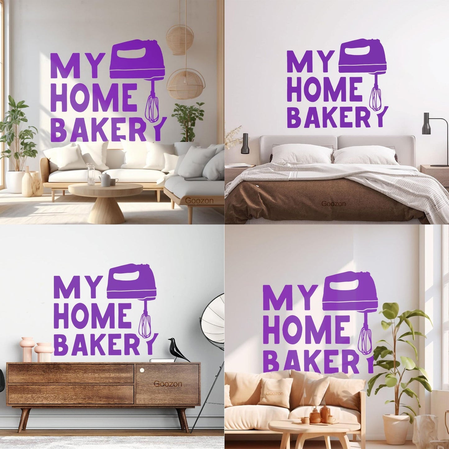 Engraving Decals Quote Words Kitchen Tools Home Bakery Multiple Size Options