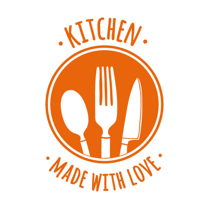 Mural And Wall Vinyl Decal Quote Words Kitchen Tools Home Made Bakery Waterproof