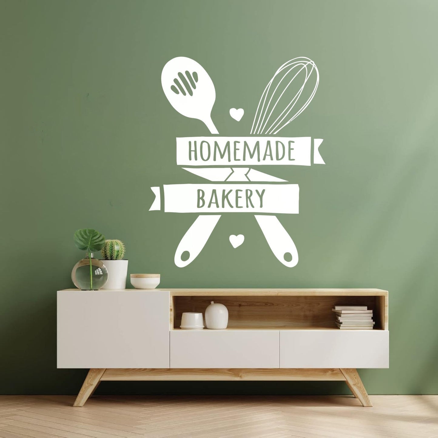 Wall Stickers Paster Paper Quote Words Kitchen Tools Home Made Bakery It Won'T Fall Off