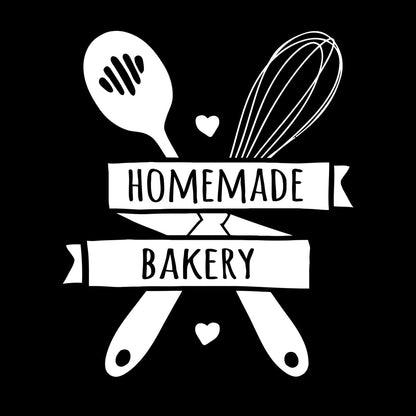 Wall Stickers Paster Paper Quote Words Kitchen Tools Home Made Bakery It Won'T Fall Off