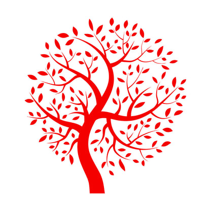 Vinyl Wall Stickers Natural Life Tree Leaves Branches Glass Stickers