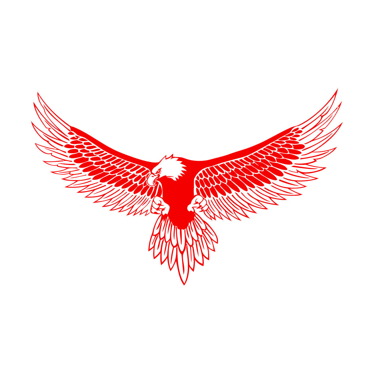 Autocollants muraux imperméables représentant des plumes d'aigle à tête blanche, symbole patriotique, avec plumes d'aigle américain.