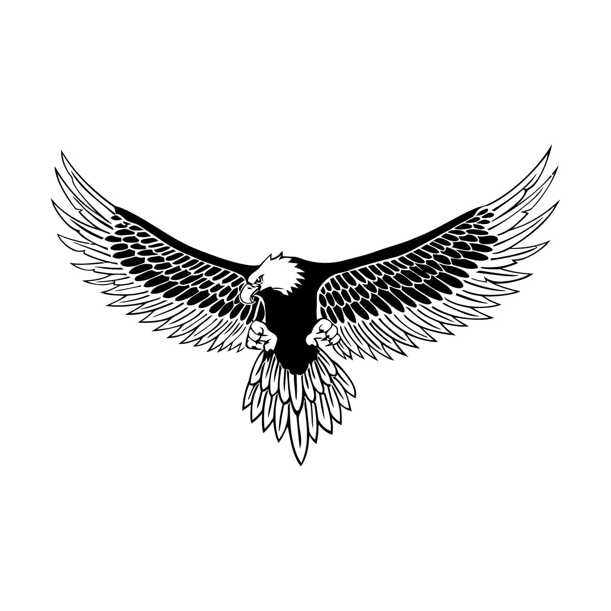 Autocollants muraux imperméables représentant des plumes d'aigle à tête blanche, symbole patriotique, avec plumes d'aigle américain.