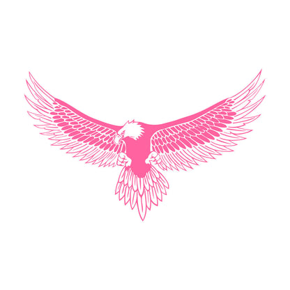 Autocollants muraux imperméables représentant des plumes d'aigle à tête blanche, symbole patriotique, avec plumes d'aigle américain.