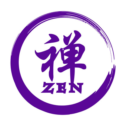 Engraving Stickers Zen Enso Circle Calligraphy Hieroglyph Asian It Won'T Fall Off