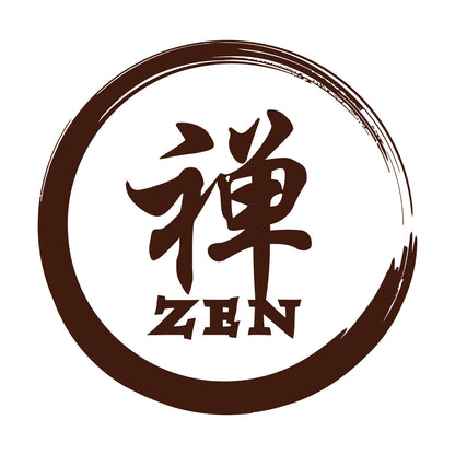 Engraving Stickers Zen Enso Circle Calligraphy Hieroglyph Asian It Won'T Fall Off