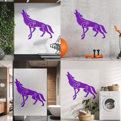 Wall Decals Wolf Irish Celtic Patterns Celts Ireland Self Adhesive