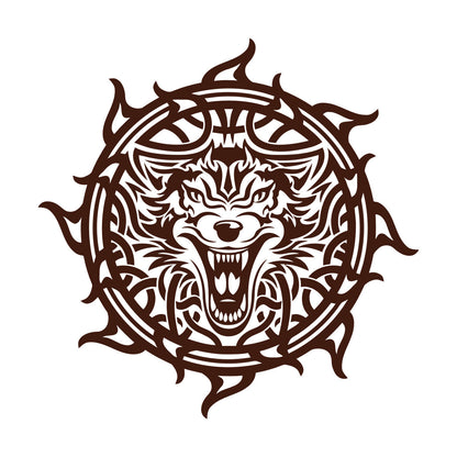 Engraving Decals Celtic Patterns Irish Wolf Ireland Multi Color Selection