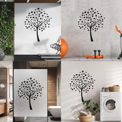 Lettering Decals Coffee Beans Tree Natural Kitchen Store Decoration