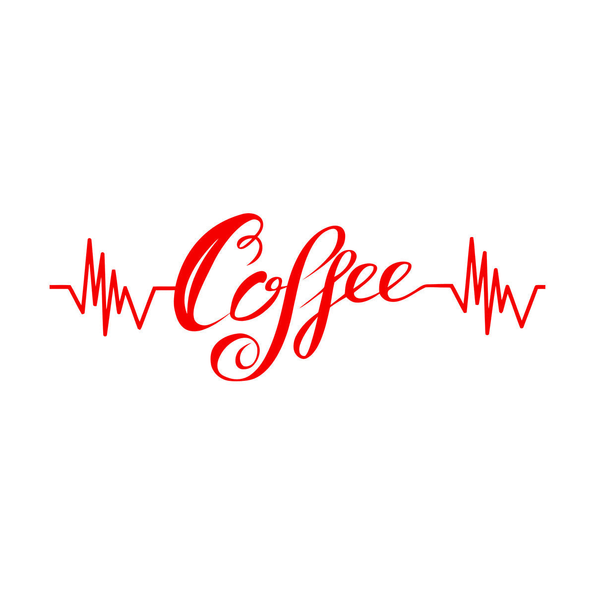 Lettering Coffee Shop Ambience Cafe Vinyl Wall Decals Waterproof