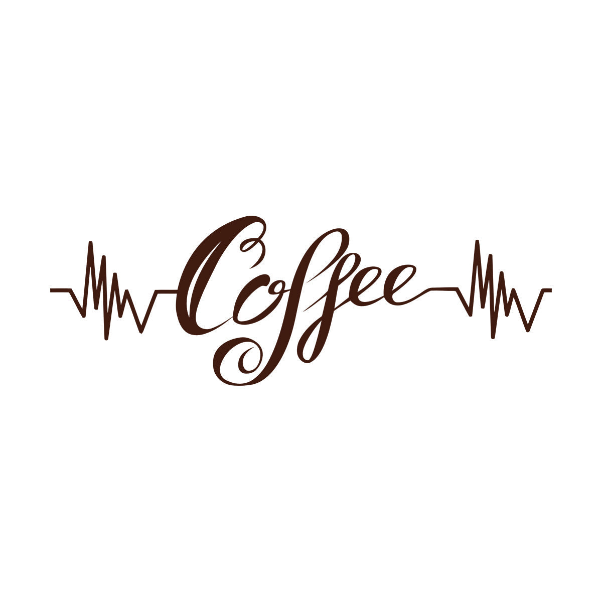 Lettering Coffee Shop Ambience Cafe Vinyl Wall Decals Waterproof