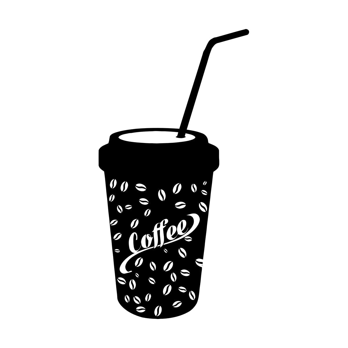 Wall Stickers Paper Coffee Glass Car Body Decoration
