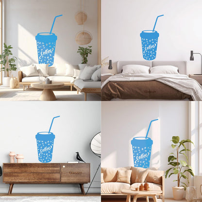 Wall Stickers Paper Coffee Glass Car Body Decoration