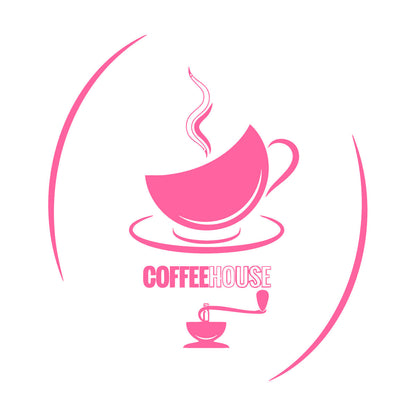Wall Decals Cup Of Tea Coffeehouse Hot Drinks Kitchen Cafe Self Adhesive