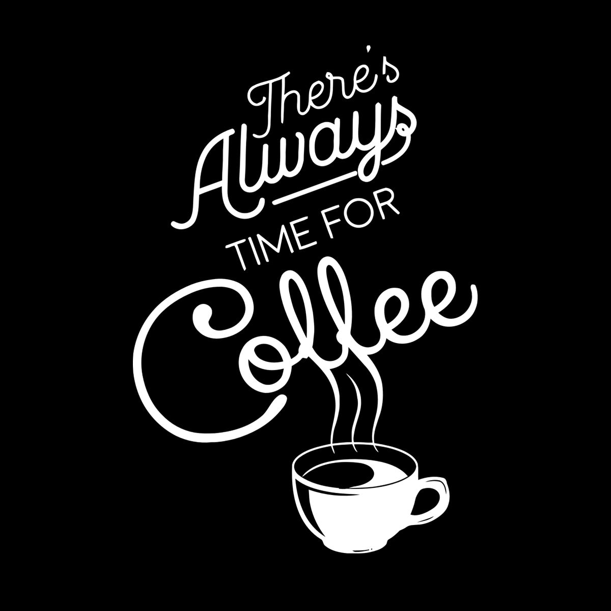 Wall Vinyl Sticker Decor Time Coffee Words Quotes Coffee Shop Multi Color Selection