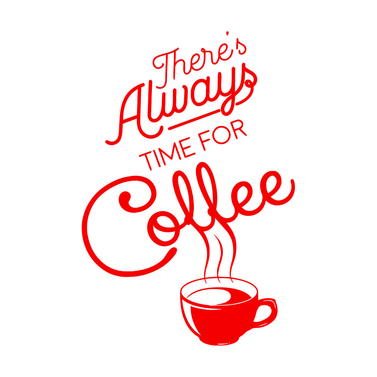 Wall Vinyl Sticker Decor Time Coffee Words Quotes Coffee Shop Multi Color Selection