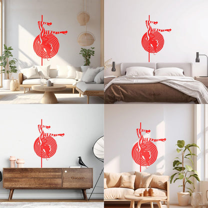 Wall Decals Pvc Striptease Appeal Stripper Hot Girl Multiple Size Options
