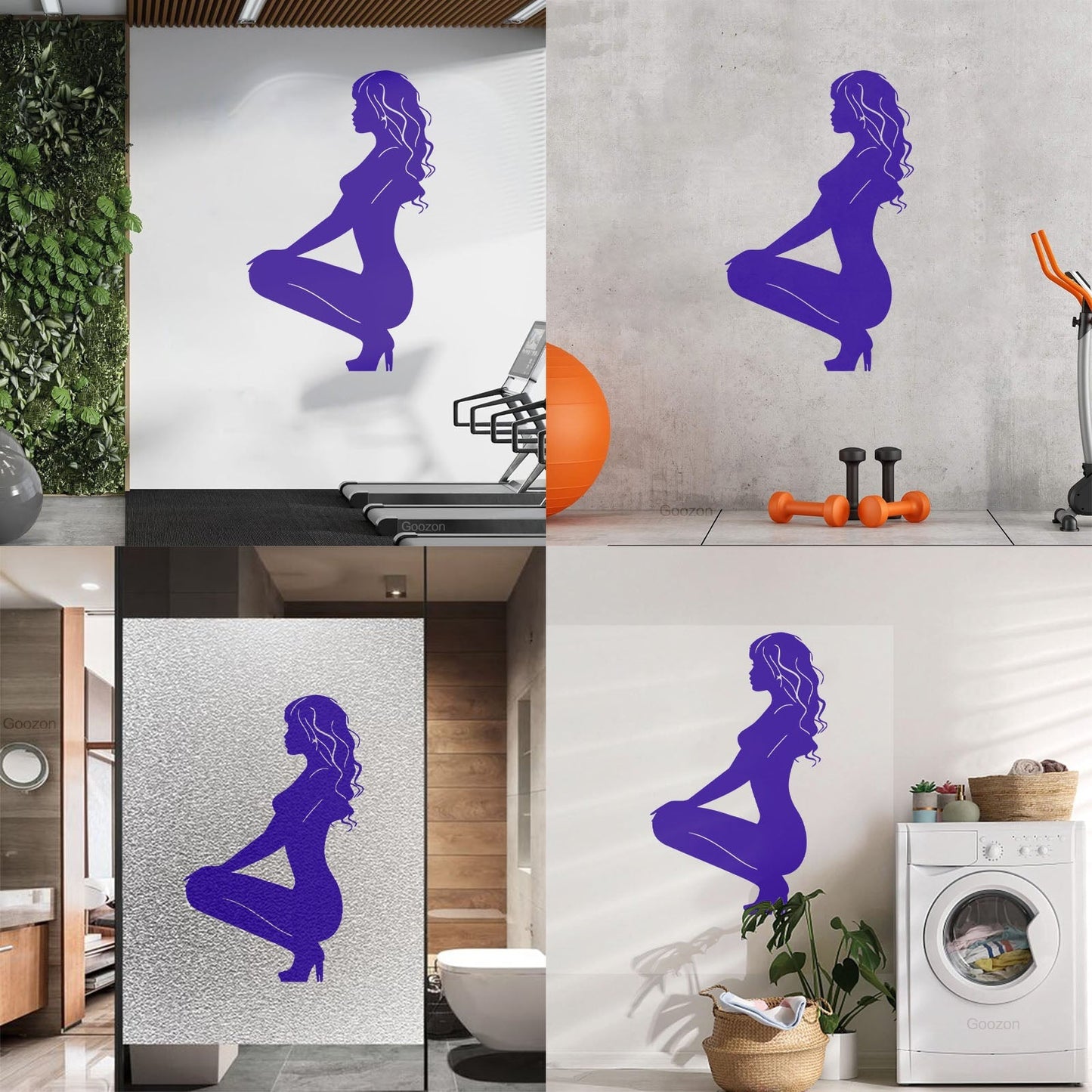 Wall Decals Paster Paper Hot Appeal Woman Striptease Multi Color Selection