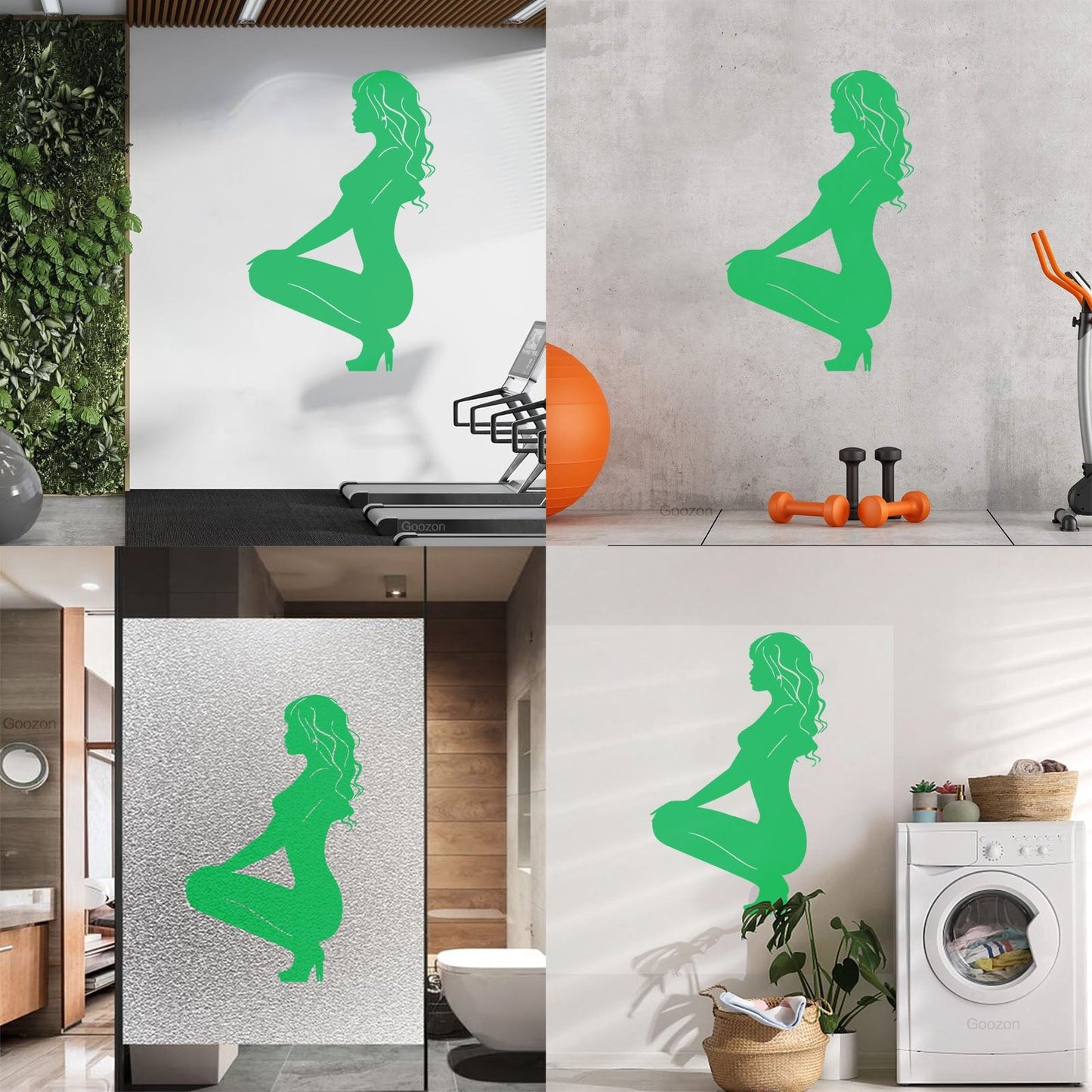 Wall Decals Paster Paper Hot Appeal Woman Striptease Multi Color Selection