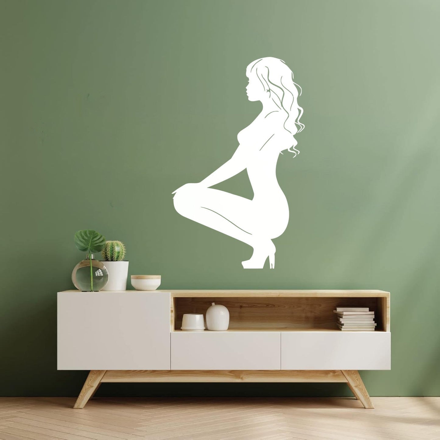 Wall Decals Paster Paper Hot Appeal Woman Striptease Multi Color Selection