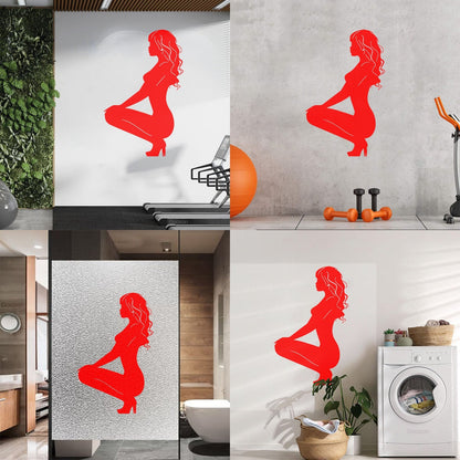 Wall Decals Paster Paper Hot Appeal Woman Striptease Multi Color Selection