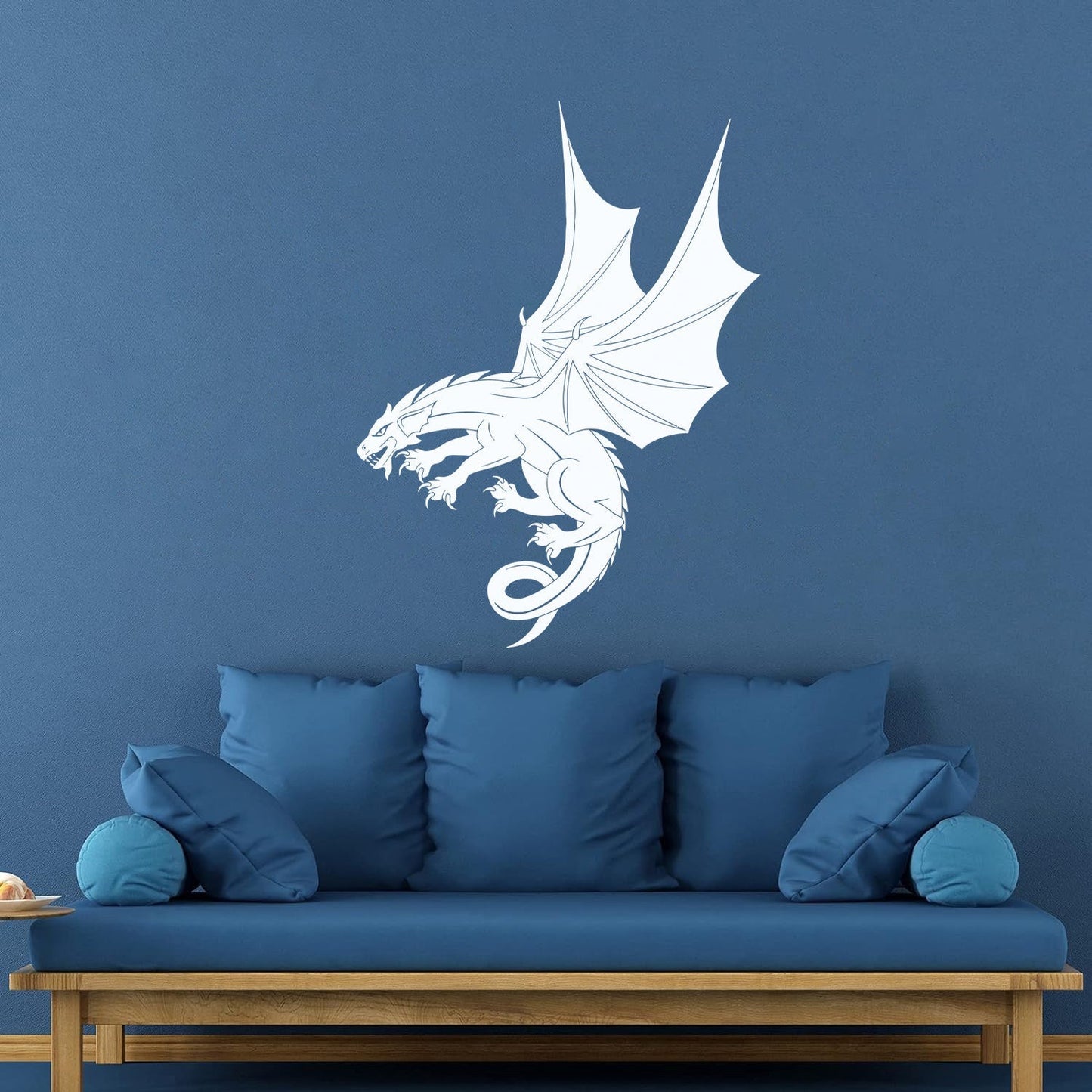 Mural And Wall Vinyl Decal Dragon Fantasy Child Ation Idea Wall Beautification