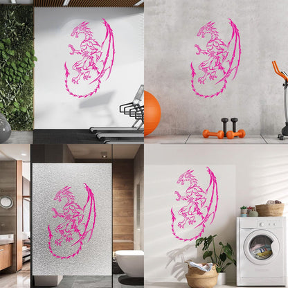 Vinyl Wall Stickers Dragon Myth Fantasy Fairy Tale Art Mural Painting