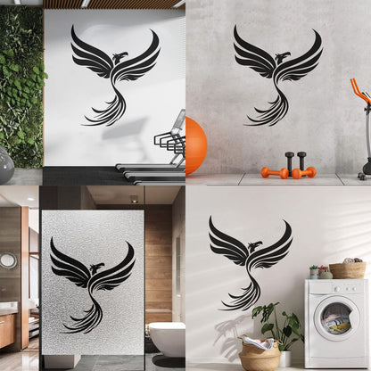 Vinyl Wall Stickers Phoenix Fantastic Beast Fantasy Bird Multiple Size Options