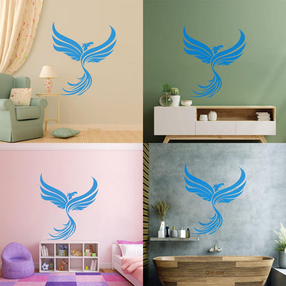 Vinyl Wall Stickers Phoenix Fantastic Beast Fantasy Bird Multiple Size Options